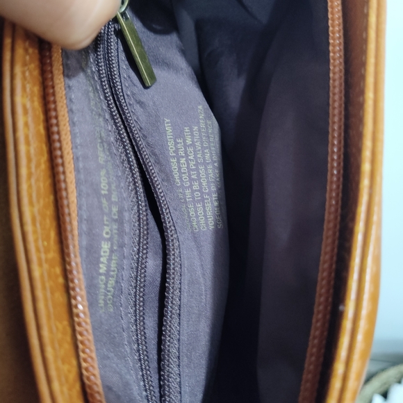 Matt & Nat Cognac Vegan Leather Clutch - Picture 5 of 6